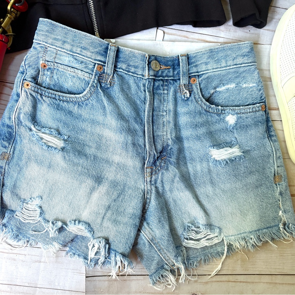 Free People high rise shorts